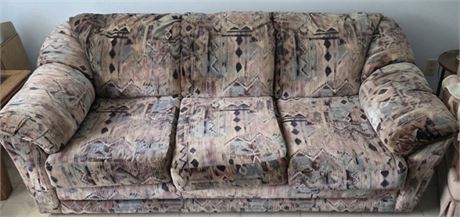 Vintage Southwest-Style Sofa