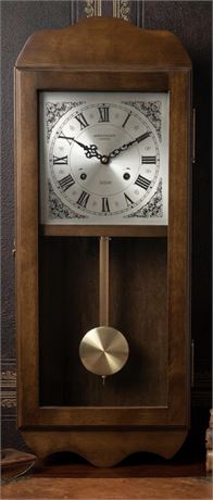 Vintage Ambassador Canada 31-Day Regulator Wall Clock – Includes Key