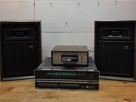 Vintage Heathkit & Viking Audio Equipment Lot (4 Pieces)