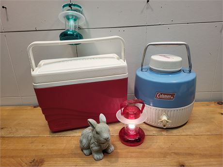 Vintage Camping and Decor Set