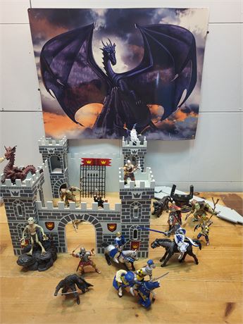 Epic Fantasy Battle Display