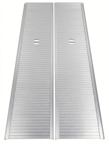 Erickson 1,200 lb. Bi-Fold Aluminum Cargo Ramp (72 in. x 30 in.)