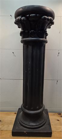 ​Classic Fluted Pillar Plant Stand / Display Pedestal - 36"