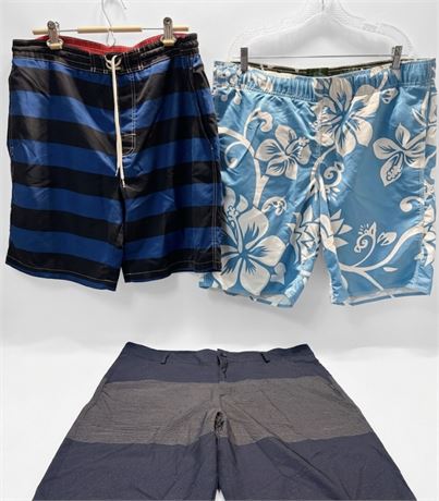 (3) Men's Casual & Swim Shorts - Old Navy, Denver Hayes, Better Unsaid