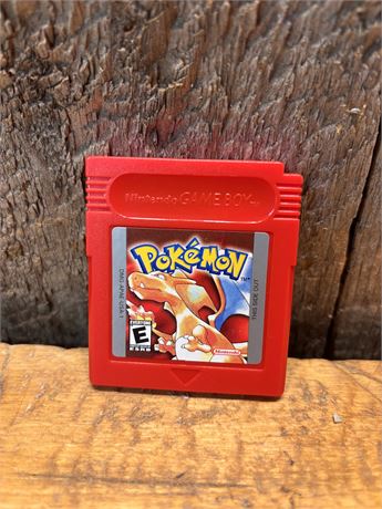 Pokémon Red Version (Nintendo Game Boy, 1998) Authentic Cartridge Only