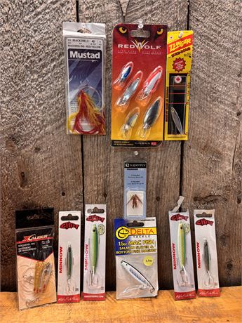 Assorted Fishing Lure & Rigs