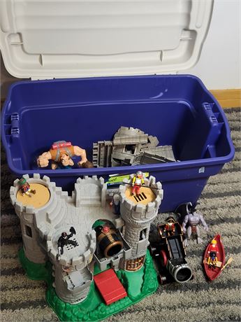 Fisher-Price Imaginext Castle and Action Figure Set