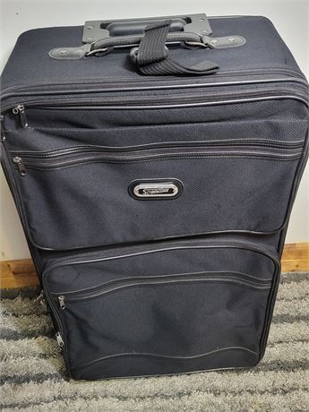 Stradellina Black Rolling Suitcase