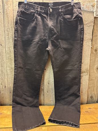 Men's Bluenotes Faded Black Straight Leg Jeans - 36x30