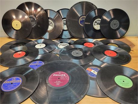 Assorted Vintage Vinyl Record Collection