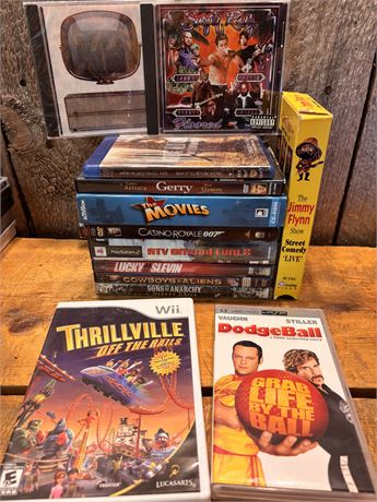 Games, Movies & Music
