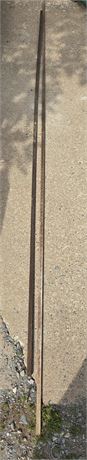 Vintage 10-Foot Wooden Measuring Stick / Story Pole - 120 Inches