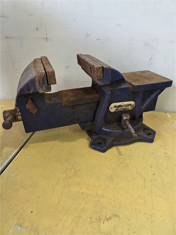 Mastercraft Heavy-Duty Swivel Bench Vise with Anvil (Model 57-9005-2)