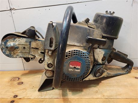 Makita DPC 7000 Power Cut-Off Concrete Demo Saw Motor –Parts or Repair