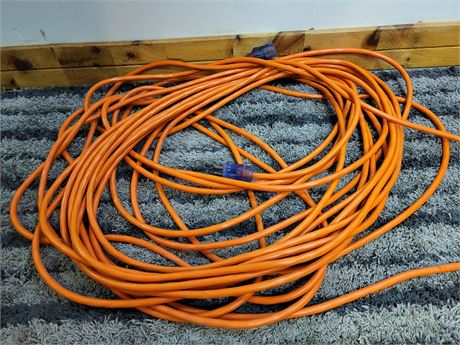 Orange Heavy-Duty Extension Cord