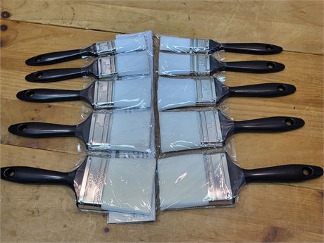 Power Fist 10-Piece Paint Brush Set