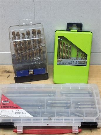 Drill Bit and Screwdriver Bit Set