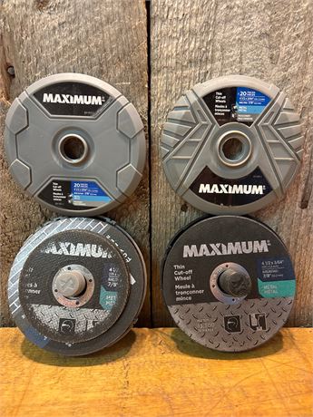 Maximum Thin Cut-Off Wheels (Lot of 2 Packs)