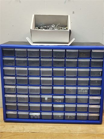 Organizer Cabinet with Hardware Assortment