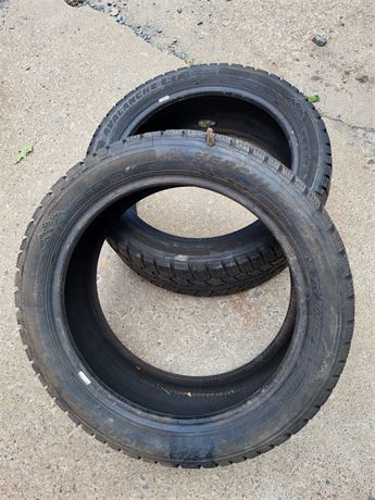 Pair of Hercules Avalanche RT Winter Tires