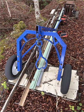 Compact Log Arch Skidding Cart - Excellent Condition