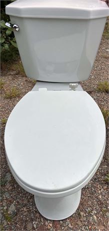 ​Foremost White Two-Piece Toilet - 1.28 GPF (Model T-7600-HET)
