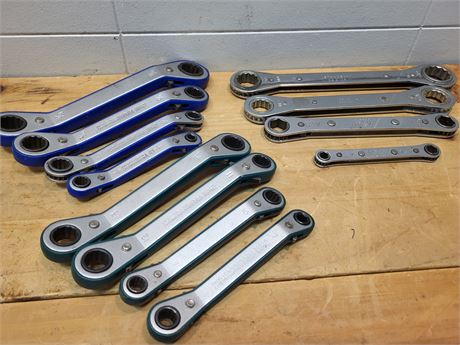 ​Assorted Ratcheting Wrenches - Metric and Imperial