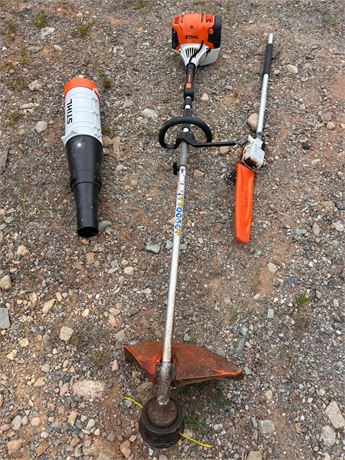 ​Stihl KM 131 R KombiMotor Multi-Task Tool with 3 Attachments