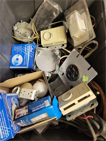 Assorted Electrical Components and Wiring