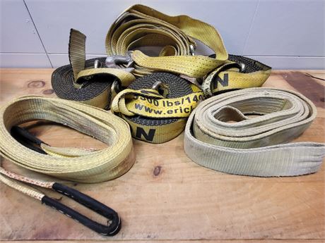 Assorted Heavy-Duty Cargo Straps
