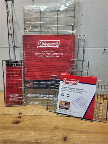 Assorted Coleman Grill Accessories
