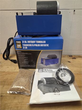 ​Power Fist 3 lb Rotary Tumbler