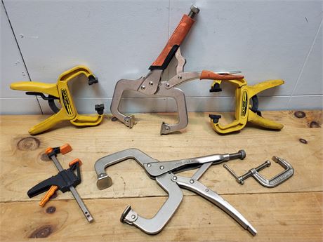 Assorted Clamps