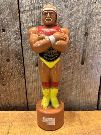 Vintage 1986 Hulk Hogan Hulkamania Bubble Bath Bottle Titan Sports7