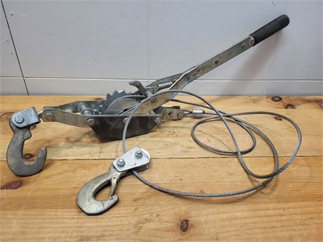 Heavy-Duty Ratchet Puller / Come-Along