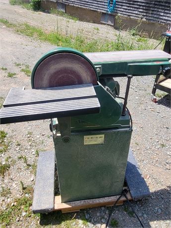 6" Belt and 9" Disc Sander
