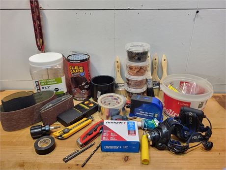 Hardware and DIY Supply Assortment