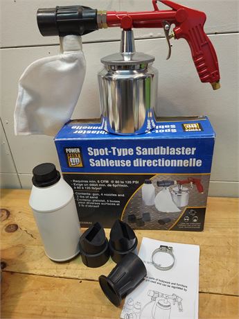 Power Fist Spot-Type Sandblaster
